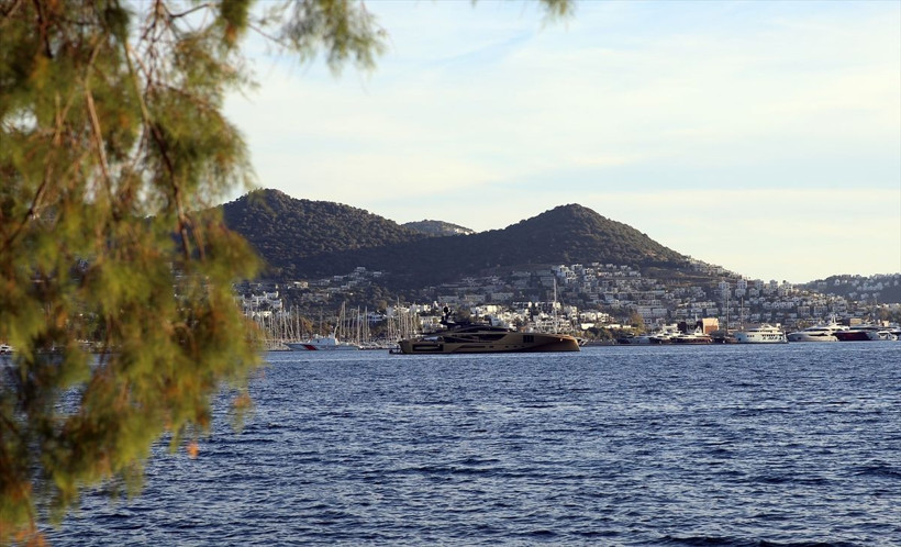 Mega yat 'Khallılah' Bodrum'a demirledi içerisinde yok yok görenleri büyüledi! - Resim: 4