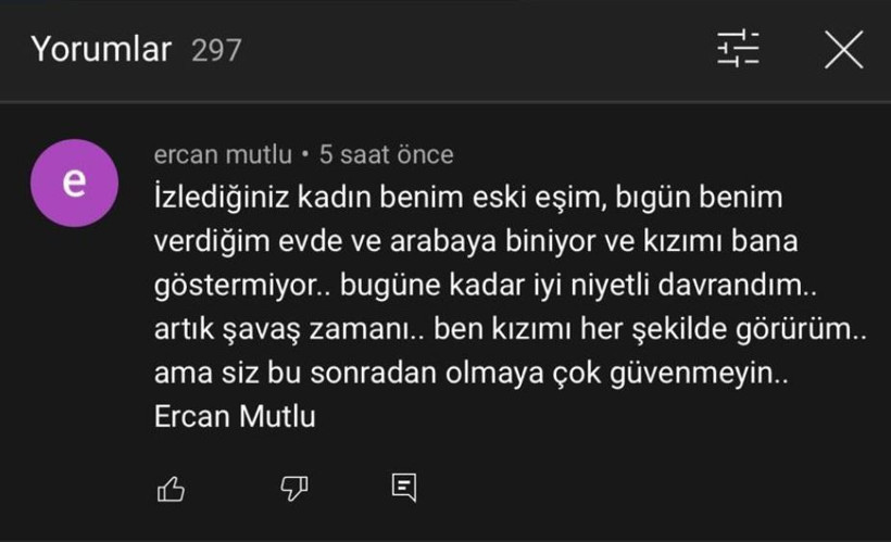 Şarkıcı Gülden'in YouTube'daki klibinin altında eski kocasından olay tehdit yorumları! - Resim: 2