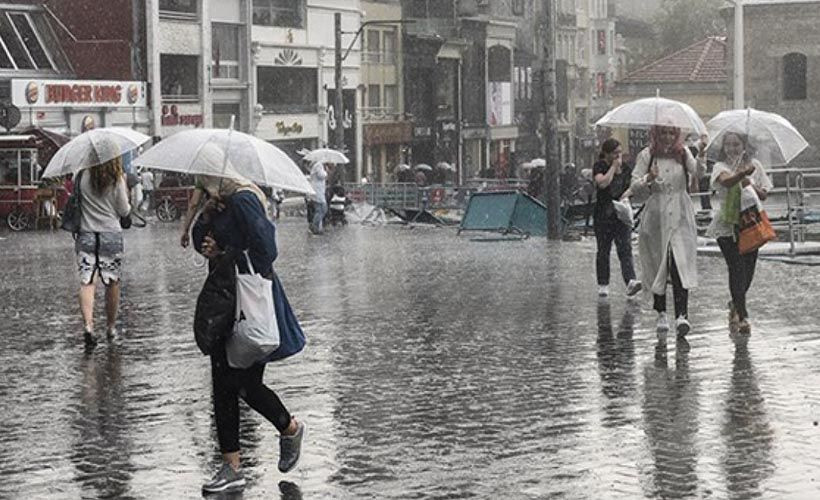Şemsiyesiz sakın dışarı çıkmayın! Çok kuvvetli geliyor Meteoroloji uyardı: İstanbul Ankara İzmir Antalya... - Resim: 3