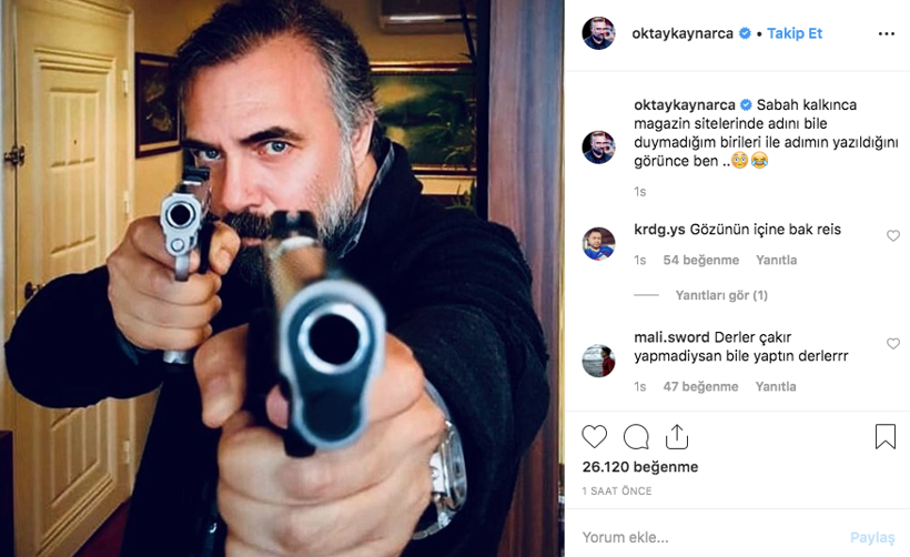 EDHO'nun yıldızı Oktay Kaynarca aşk iddialarına silahlarla yanıt verdi - Resim: 2