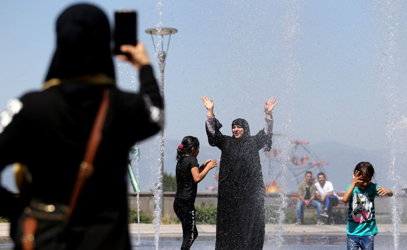 Bursa'da sıcaktan bunalan çocuklar oraya koştu! - Resim: 3