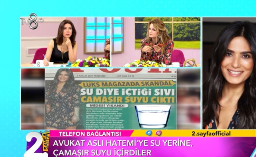 TV8 2. Sayfa'da anlattı: Ünlülerin avukatı Aslı Hatemi'ye çamaşır suyu içirdiler! - Resim: 3