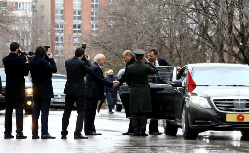  Erdoğan'ın görüşmesinde dikkat çeken ayrıntı! - Resim: 1