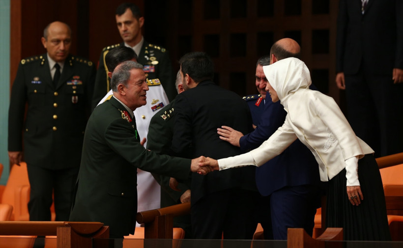 Erdoğan'ın yemin törenini ailesi böyle izledi! - Resim: 4