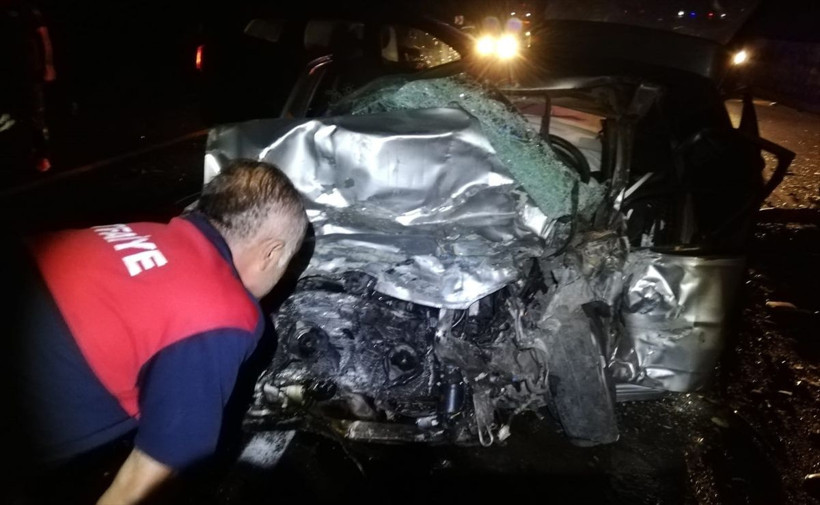 Kütahya'da düğün dönüşü feci kaza! Yeni evlenen imam ve eşi hayatını kaybetti - Resim: 2