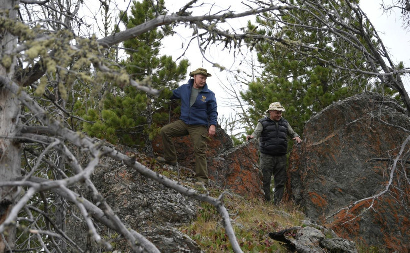 Vladimir Putin mantar topladı bitkileri inceledi - Resim: 4