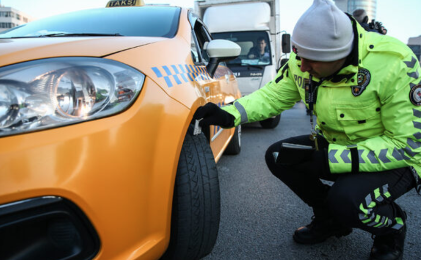 İstanbul'da kış lastiği denetimi! Standartlara uymayanlara 776 lira ceza kesildi - Resim: 2