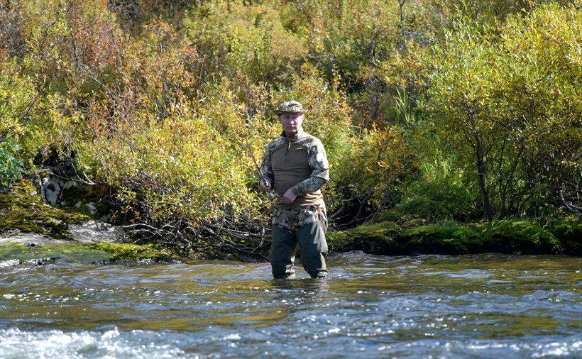 Rusya Devlet Başkanı Putin'den karantina sonrası Sibirya tatili! - Resim: 4