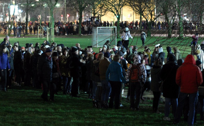 Belçika'da sığınmacılara destek - Resim: 1