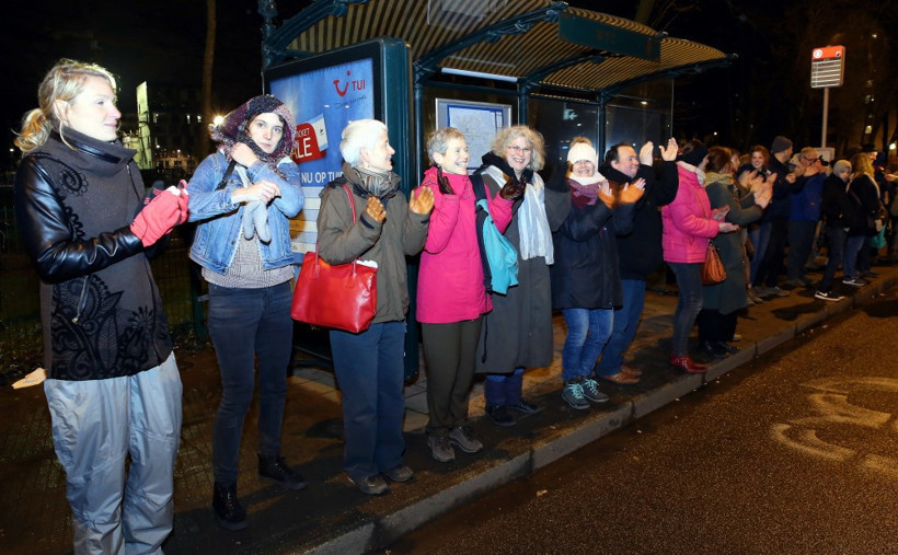 Belçika'da sığınmacılara destek - Resim: 3