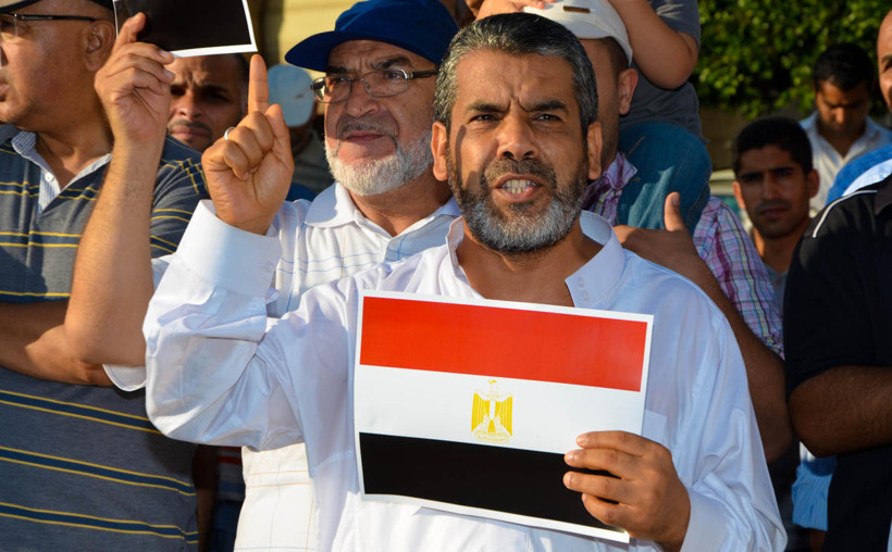 Fas'ta Mısır protestosu - Resim: 1