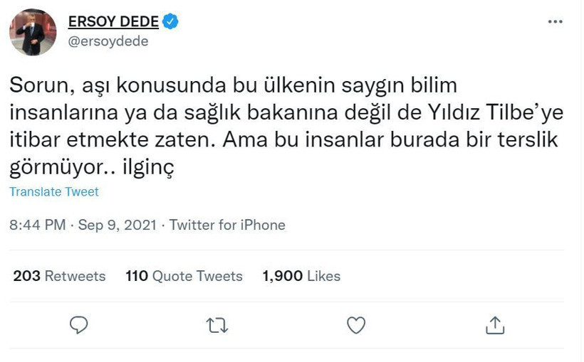Yıldız Tilbe'den TRT spikeri Ersoy Dede'ye aşı çıkışı: Yakıştı mı size? - Resim: 4