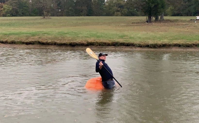 Yetiştirdiği 413 kiloluk balkabağını ne olarak kullandığına bakın - Resim: 4