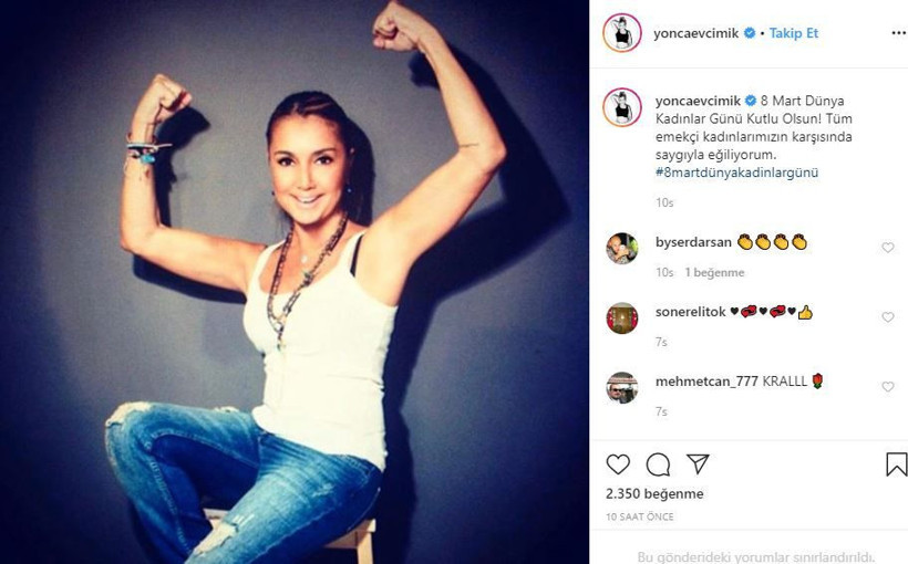 8 Mart Kadınlar Günü'ne ünlülerden paylaşımlar gelmeye başladı! - Resim: 2