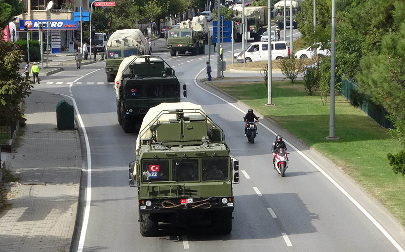 S-400'ler Sinop'ta test atışlarını başarı ile tamamlayıp Ankara'ya dönüşe geçti