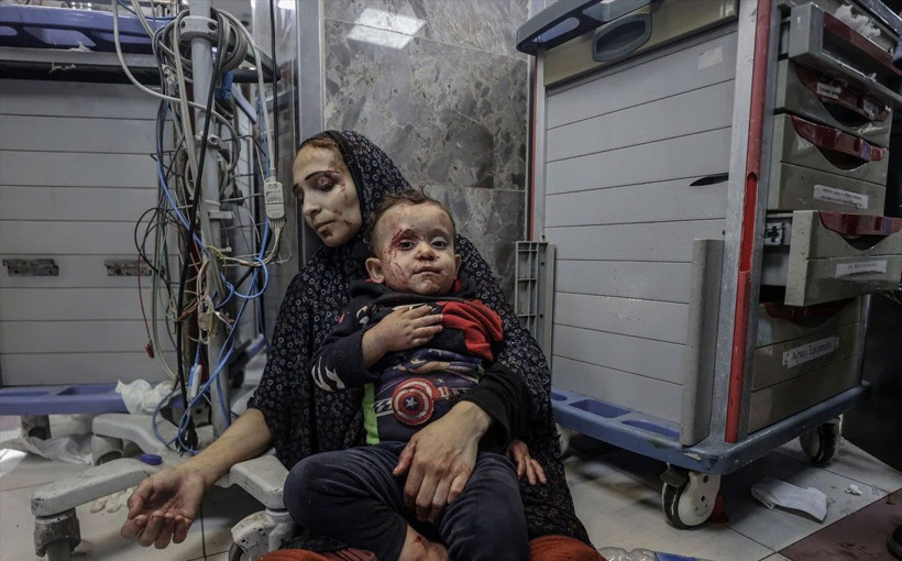 Gazze'deki hastaneyi vuran İsrail, katliam yaptı! Fotoğraflar korkunç - Resim: 3