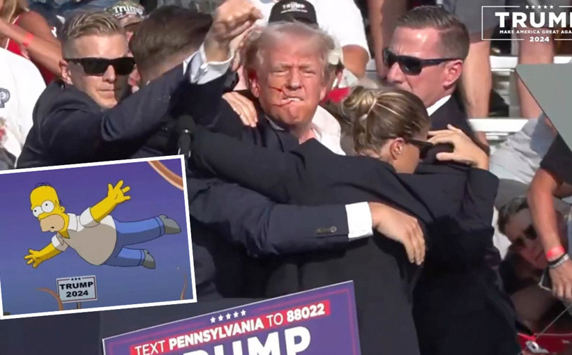 Simpsonlar yine bildi mi? Donald Trump'a suikast sonrası Simpsonlar'ın 'Trump' kehaneti konuşuluyor