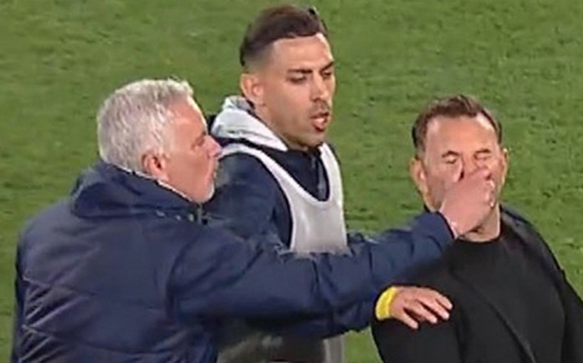 Okan Buruk'un burnunu sıkmıştı! Meğer Mourinho bu yüzden çıldırmış: "Good game"