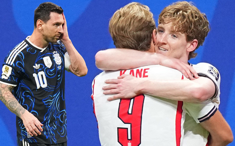 Messi sevinçten çılgına döndü! İngiltere'yi yıkıp finale yükselen Arjantin'e kötü haber