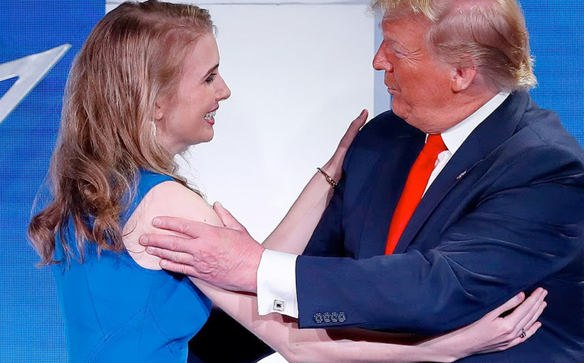 Natalie Harp'ın Trump mektupları! Oval ofisi karıştıran kadın 'sen olmasan ölürdüm'