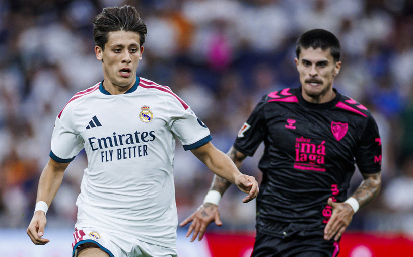 Real Madrid-Malaga maçında Arda Güler hakeme küfür etti! Genç yıldıza 4 dakika yetti