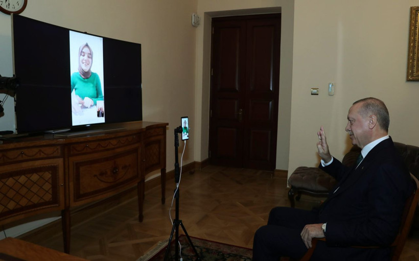 Cumhurbaşkanı Erdoğan ile Ümmü Gülsüm Genç görüştü - Resim: 1