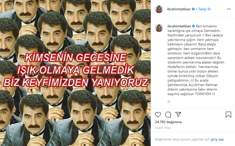 İbrahim Tatlıses 'Hedeflerim belli yakarım' deyip tehditler savurdu - Resim: 2