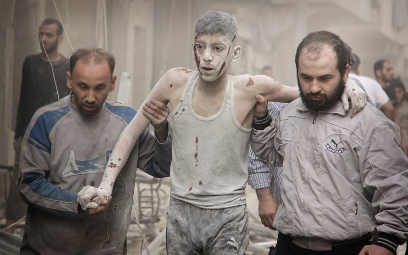 Rusya Halep'te yine dehşeti yaşattı! İşte o kareler.. - Resim: 1