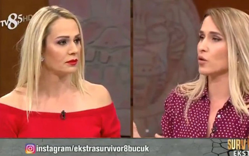 Survivor Nagihan ile Sema canlı yayında birbirine girdi - Resim: 1