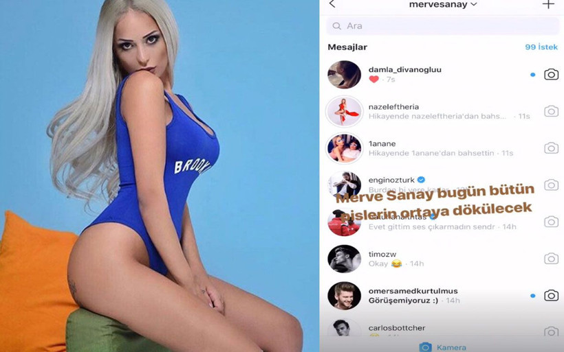 Engin Öztürk ve Hakan Çalhanoğlu'nun Merve Sanay'la konuşmaları ifşa oldu - Resim: 3