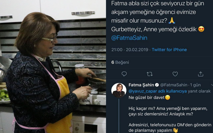 Fatma Şahin anne yemeğini özleyen öğrencilere menemen yaptı - Resim: 2