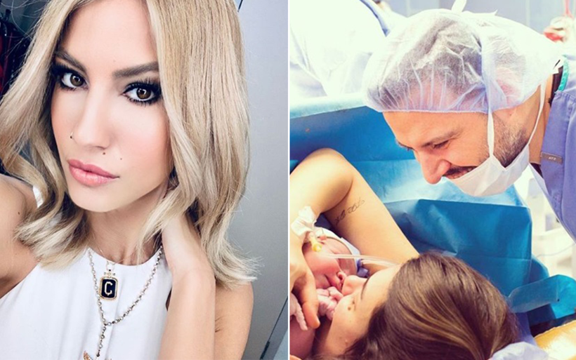 Çağla Şıkel Alişan'ın bebeğini paylaştı sosyal medya yıkıldı: Gudumun yavrusu - Resim: 1