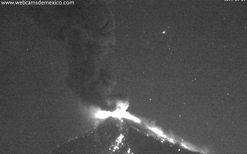 Meksika'nın Popocatepetl Volkanı’nda korkutan hareketlenme - Resim: 2