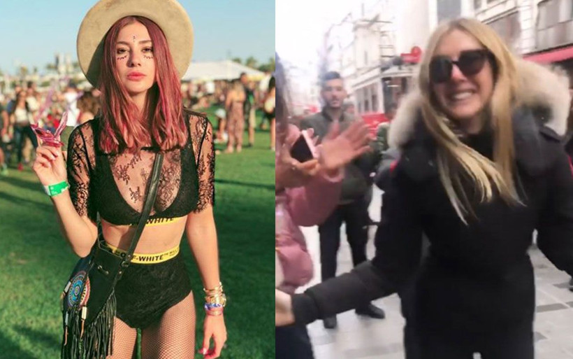 Şeyma Subaşı Taksim'de öyle bir hareket yaptı ki! Olay görüntüler - Resim: 1