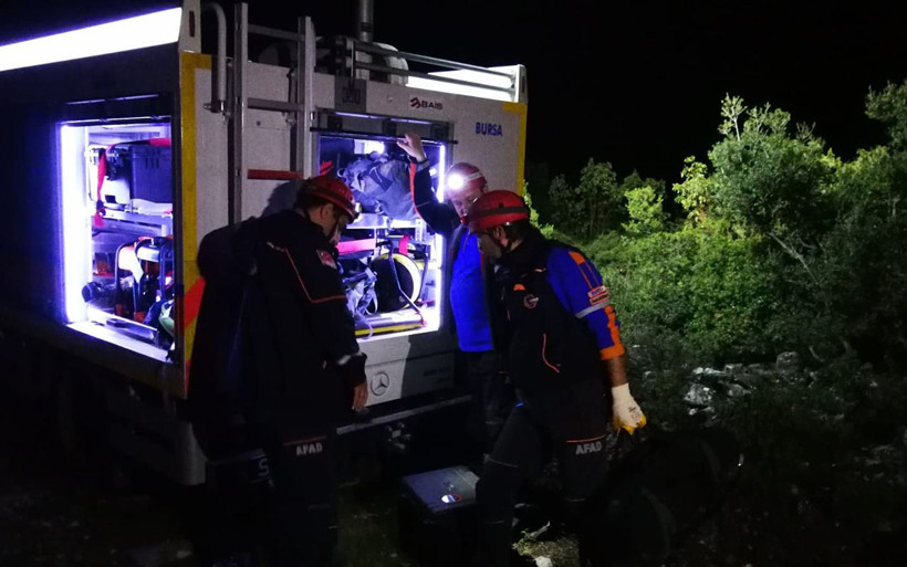 Bursa'da 8 defineci kazdıkları kuyuda mahsur kaldı - Resim: 1