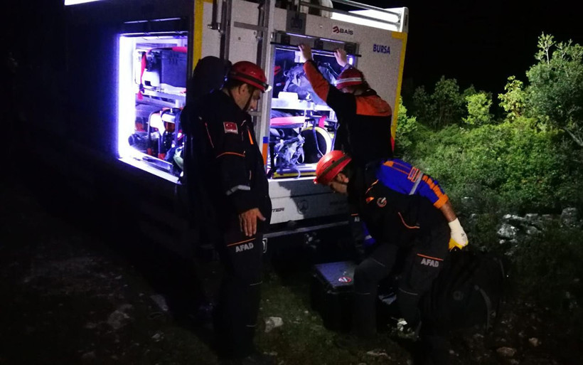 Bursa'da 8 defineci kazdıkları kuyuda mahsur kaldı - Resim: 2