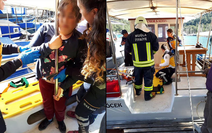 Muğla'da feci kaza: Demir korkuluk vücuduna saplandı! - Resim: 1