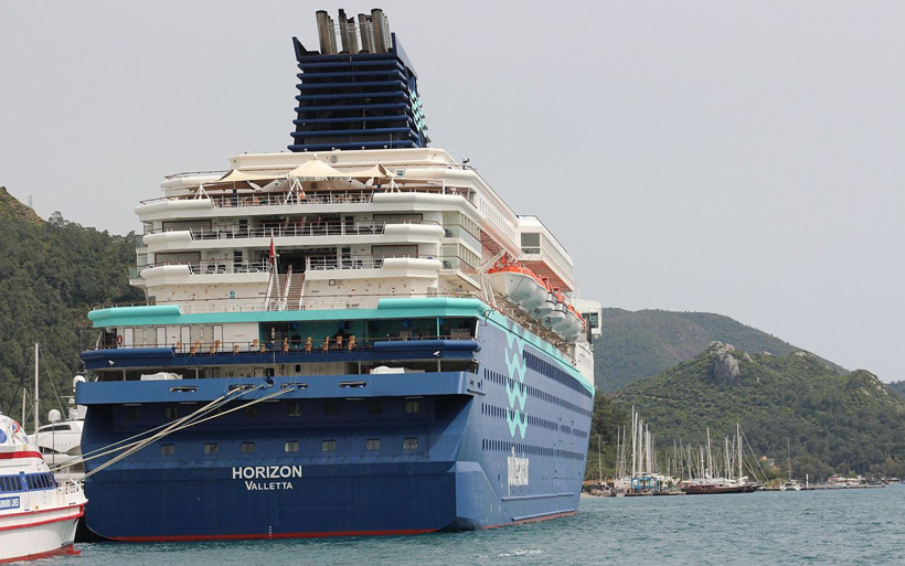 Marmaris'e sezonun ilk yolcu gemisi geldi - Resim: 3