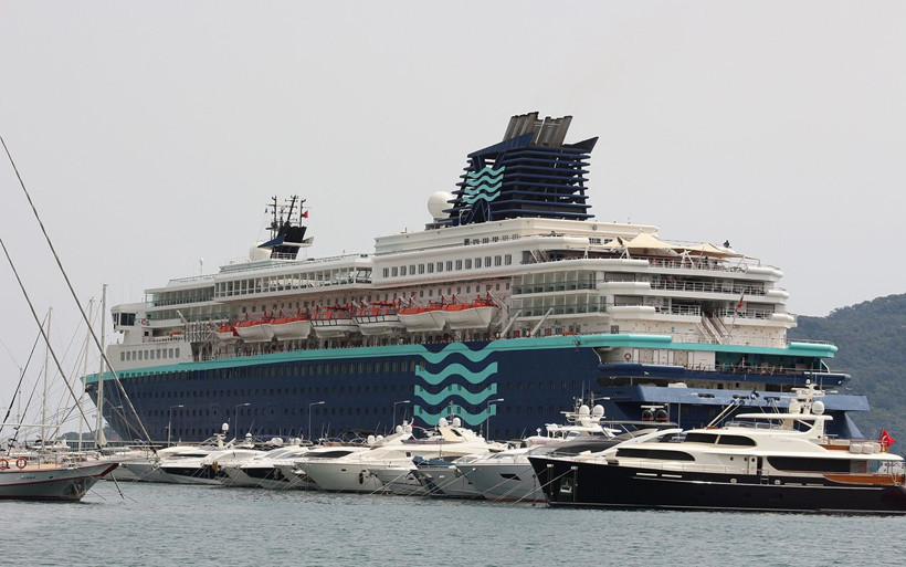 Marmaris'e sezonun ilk yolcu gemisi geldi - Resim: 4