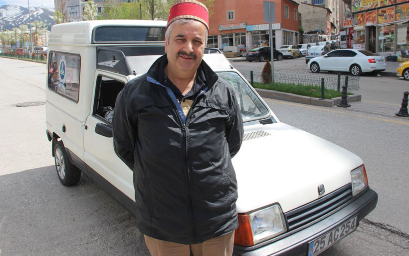 Erzurumlu vatandaşın yaptığı aracın sıradışı özellikleri alkol kokusu alınca çalışmıyor - Resim: 1