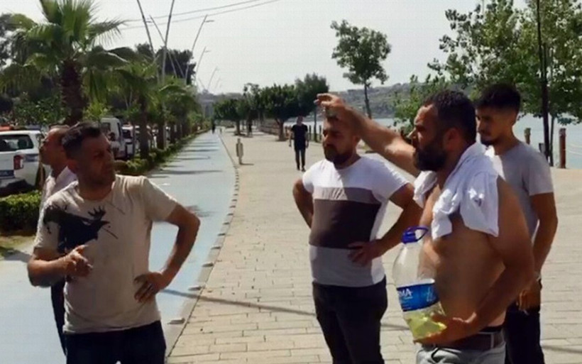 Adana'da zabıtaya saldırıya polis müdahalesi - Resim: 1