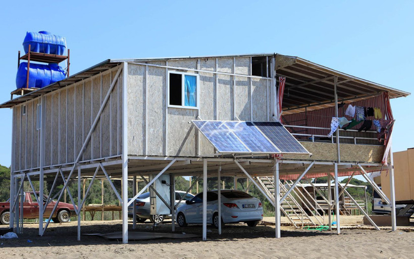 Antalya'da lüks otellerin yanında bedava tatil! Denize sıfır ve güneş enerji paneli bile var - Resim: 3