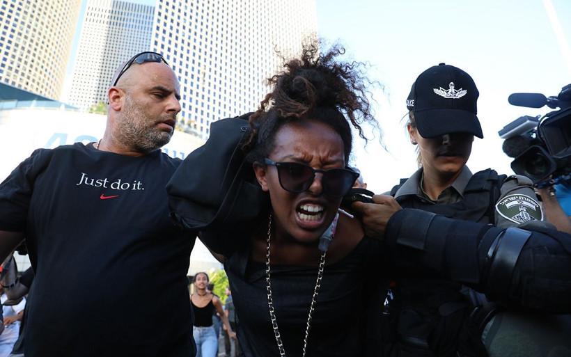 İsrail'de ırkçılık karşıtı gösteriler sürüyor - Resim: 4