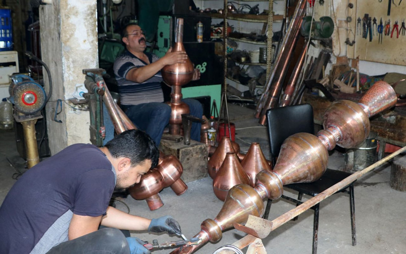 Afyonkarahisar'da dededen toruna 4 kuşaktır bakırcılık - Resim: 4