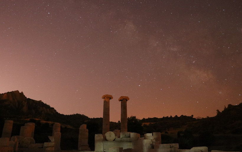 Manisa'da bulunan Sardes Antik Kenti'nin yıldızlar altında görsel şöleni - Resim: 3