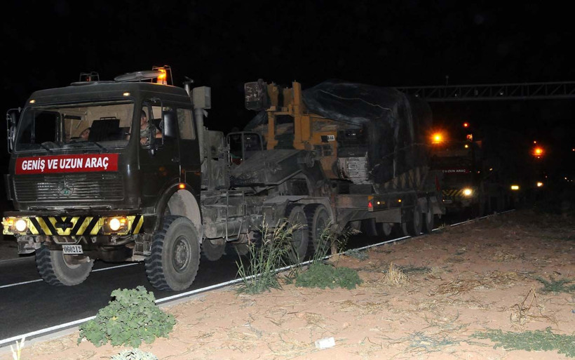 Suriye sınırına askeri sevkiyat yapıldı - Resim: 4