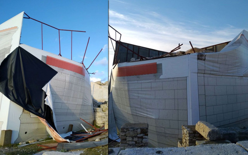 Tarihi antik kente fırtına vurunca restorasyon hatası gün yüzüne çıktı - Resim: 2