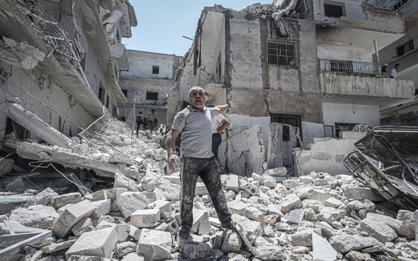 Rusya ve Esed rejiminin İdlib'e hava saldırıları sürüyor! - Resim: 1