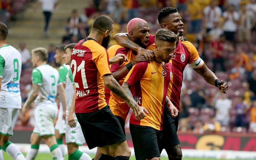 Galatasaray hazırlık maçında Panathinaikos'u devirdi - Resim: 4