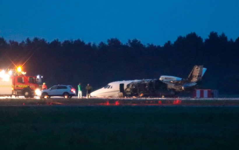 Amerikalı ünlü şarkıcı Pink ölümden döndü! İnişte özel jeti yandı - Resim: 4